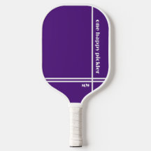 En Lycklig Pickler Lila White Initialer Funny