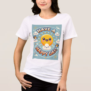 en lycklig-skjorta t shirt