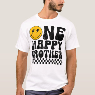 En Lycklig-stam Brother 1st Birthday Family Matchi T Shirt