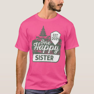 En Lycklig-syster Lycklig-Camper Matching-familjfi T Shirt