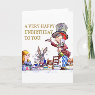 En lyckliga Unbirthday till dig Kort