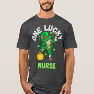 en lyckligt skötare, lustig t shirt