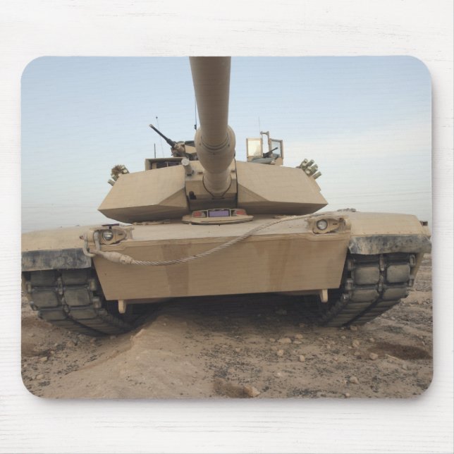 En M-1A1-Tank för huvudslaget Musmatta (Framsidan)