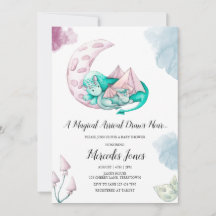 En magisk ankomst ritas nära Dragon Baby Shower