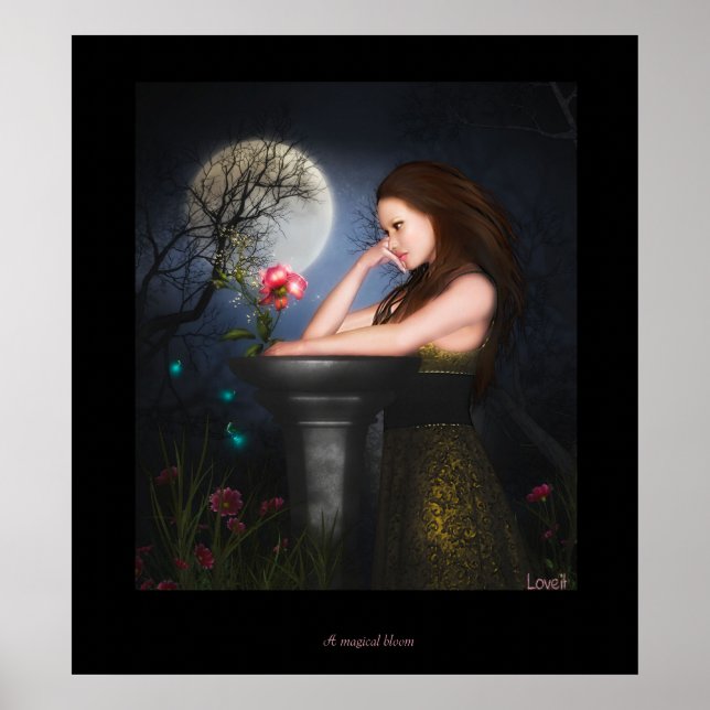 En magisk blogg poster (Framsidan)