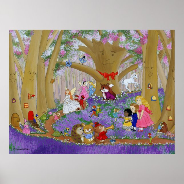 En magisk eftermiddag Poster (Framsidan)