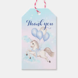 En magisk födelsedag med Unicorn Presentetikett