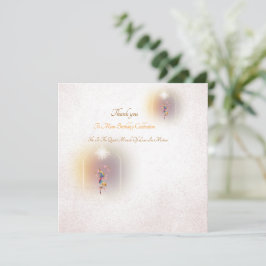 En magisk inbjudan till firande mamma på födelseda