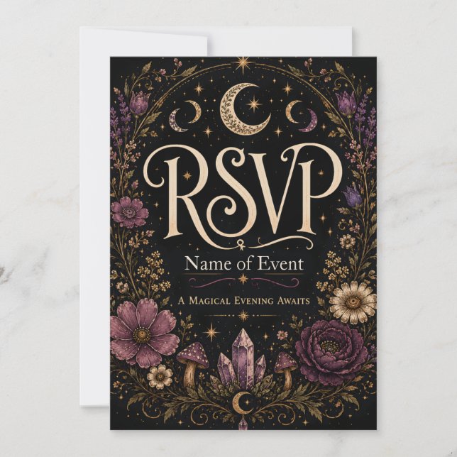 “En magisk kväll väntar” RSVP (Framsida)