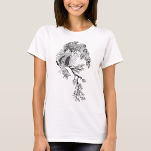 en magisk sitta på en blommar sakura T-S T Shirt