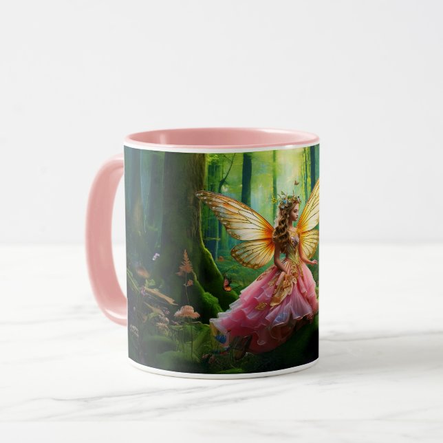 En magisk skogsskog mugg (Framsida vänster)