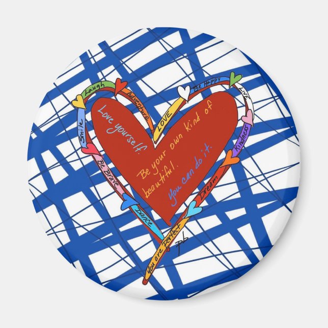 En magnet som uppmuntrar! (Framsidan)