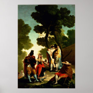 En Maja och artig kavaljer, 1777 Poster