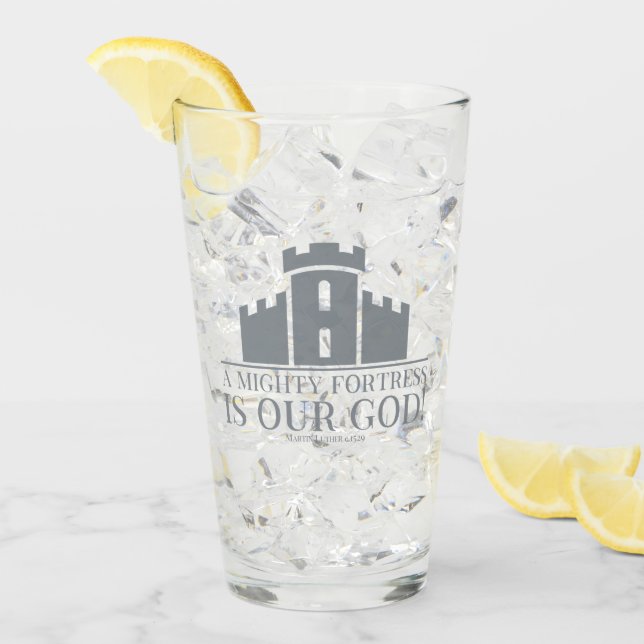 En mäktig fästning är vår Gud Glaskopp (Framsida Ice)