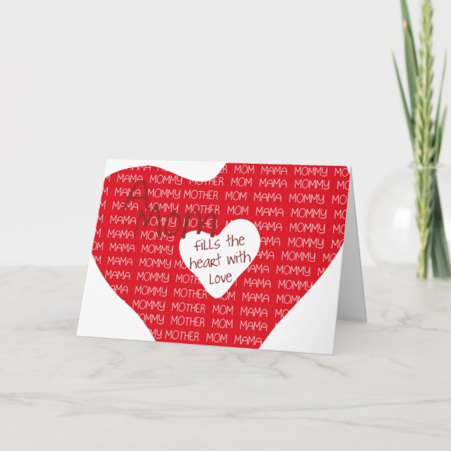 En Mamma... Kort (Framsida)