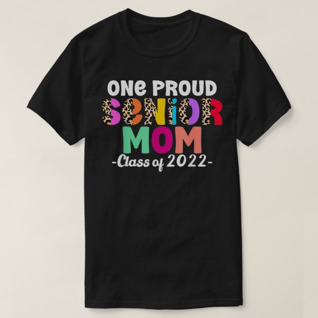 En Mamma-professuren-klass 2022 Senior Mamma Grad T Shirt (Design framsida)