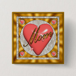 En mammorhjärta knäppas knapp