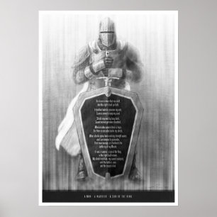 En man, en krigare, en Son av kungen Poster