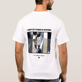 En man har som vet hans variationer t shirt