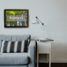 En man, ingen man, inspiration poster