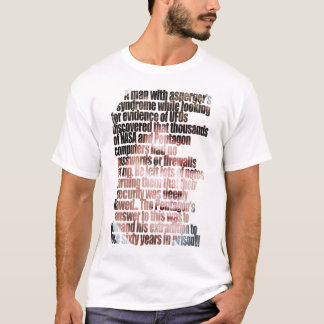 En man med Aspergers T-shirt