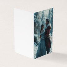 En man och en vacker flickbild