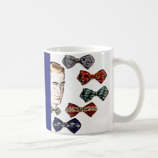 en man och hans skål kaffemugg (Höger)