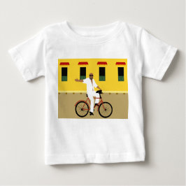 En man på en gatucykel i Colombia T Shirt