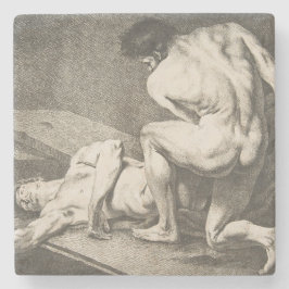 En man som lyfter en annan mans Ben Stenunderlägg