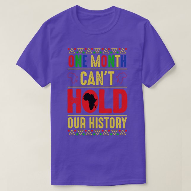 En månad i Cant har vår historia 1 T Shirt (Design framsida)