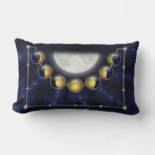 En månad i livet för Pillow i Måne Lumbarkudde