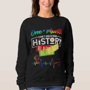 En månad kan inte hålla vår afrikanska svarta hist t shirt