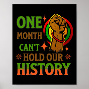 En månad kan inte hålla vår historia till svars poster