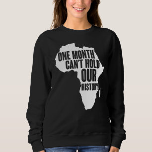 En månad kan inte hålla vår svarta historikmon t shirt