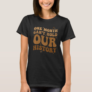 En månad kan vi inte hålla tillbaka BLM Black i vå T Shirt