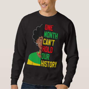 En månads Cant-kvart vår historieplan över afrikan Lång Ärmad Tröja