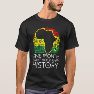 En månads Cant-kvart vår historieplan över afrikan T Shirt