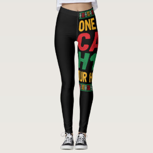 En månads servering vår Afrika för svart historisk Leggings