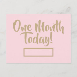 En månads vykort i dag