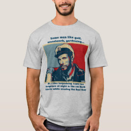 En manar som golf.. Jag gillar Torpedo-Fraktaser T Shirt