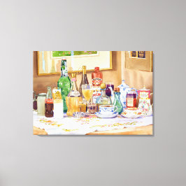 En mängd drycker canvastryck