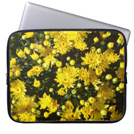 En mängd Gult Morsa Laptop Fodral