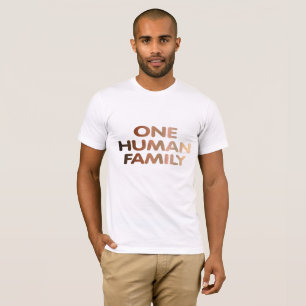 En människafamilj t shirt