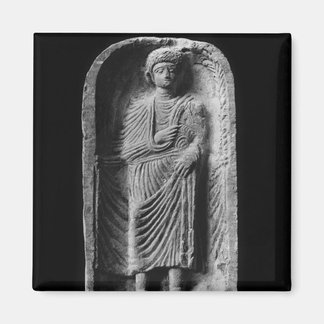 En mans begravningsplats, upptäckt i Palmyra Magnet (Framsidan)