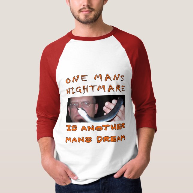 EN MANS NIGHTMARE T SHIRT (Framsida)