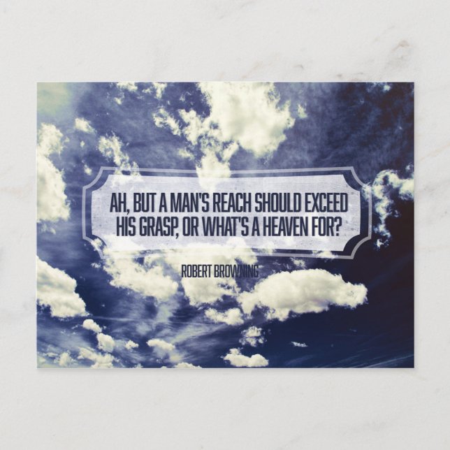 En mans Reach Vykort (Framsida)