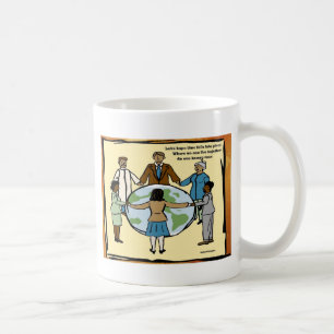 En mänsklighet kaffemugg