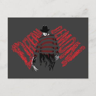 En mardröm på Elm Street Dröm Demon Freddy Helg Vykort
