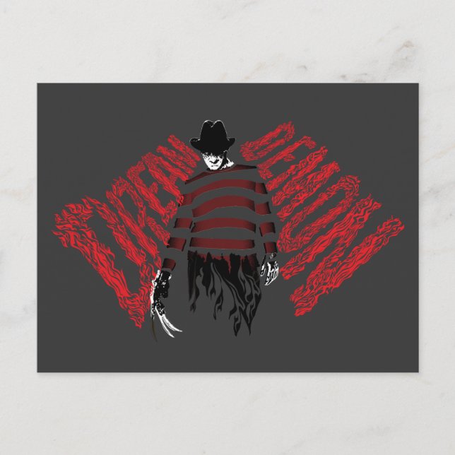 En mardröm på Elm Street | Dröm Demon Freddy Helg Vykort (Framsida)
