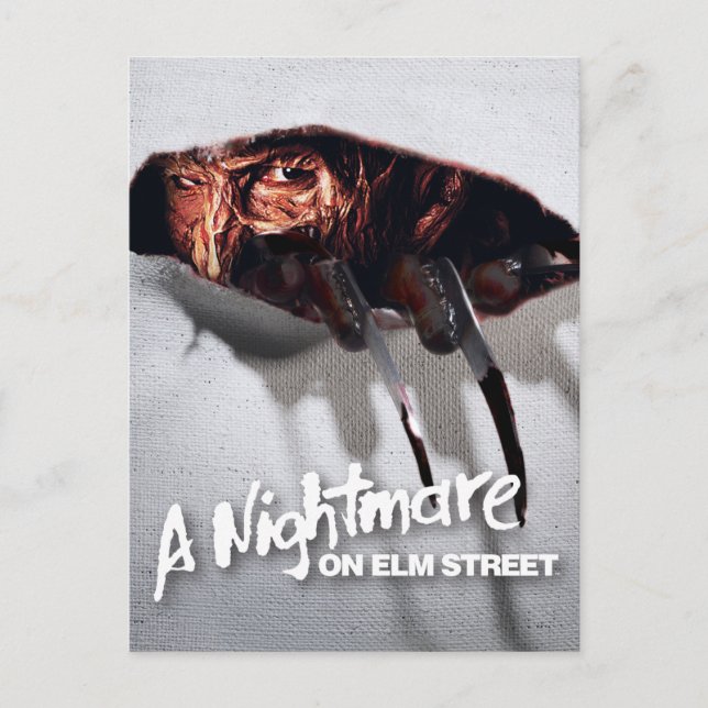 En mardröm på Elm Street | Freddy Krueger tittar Helg Vykort (Framsida)